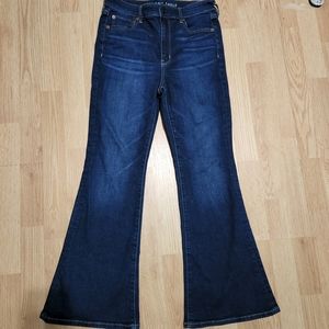 American Eagle flare jeans - size 8S